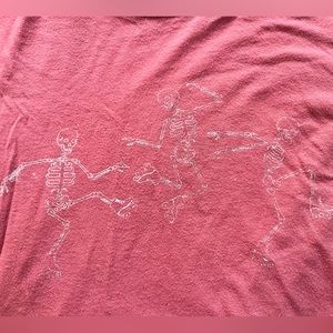 Aeropostale pink skeleton shirt